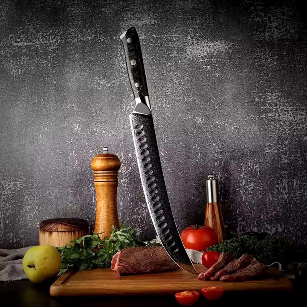 Damaškový kuchynský nôž Kiritsuke-34,2cm SKU: 35145