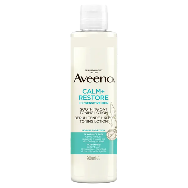 AVEENO® Calm+Restore Upokojujúci toner s ovsom 1×200 ml, toner