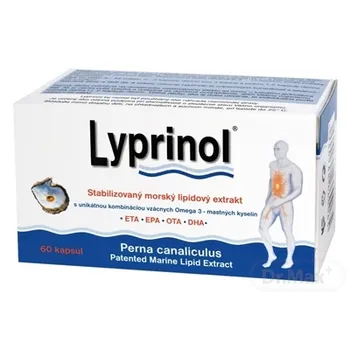 LYPRINOL Omega 3 (ETA, EPA, OTA, DHA) 1×60 cps, morský lipidový extrakt