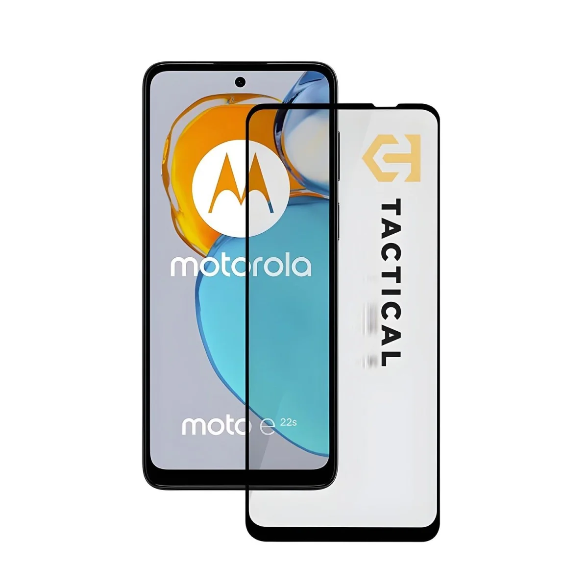 Sklo pre Motorola Moto E22s - Čierna Tactical Glass Shield,
