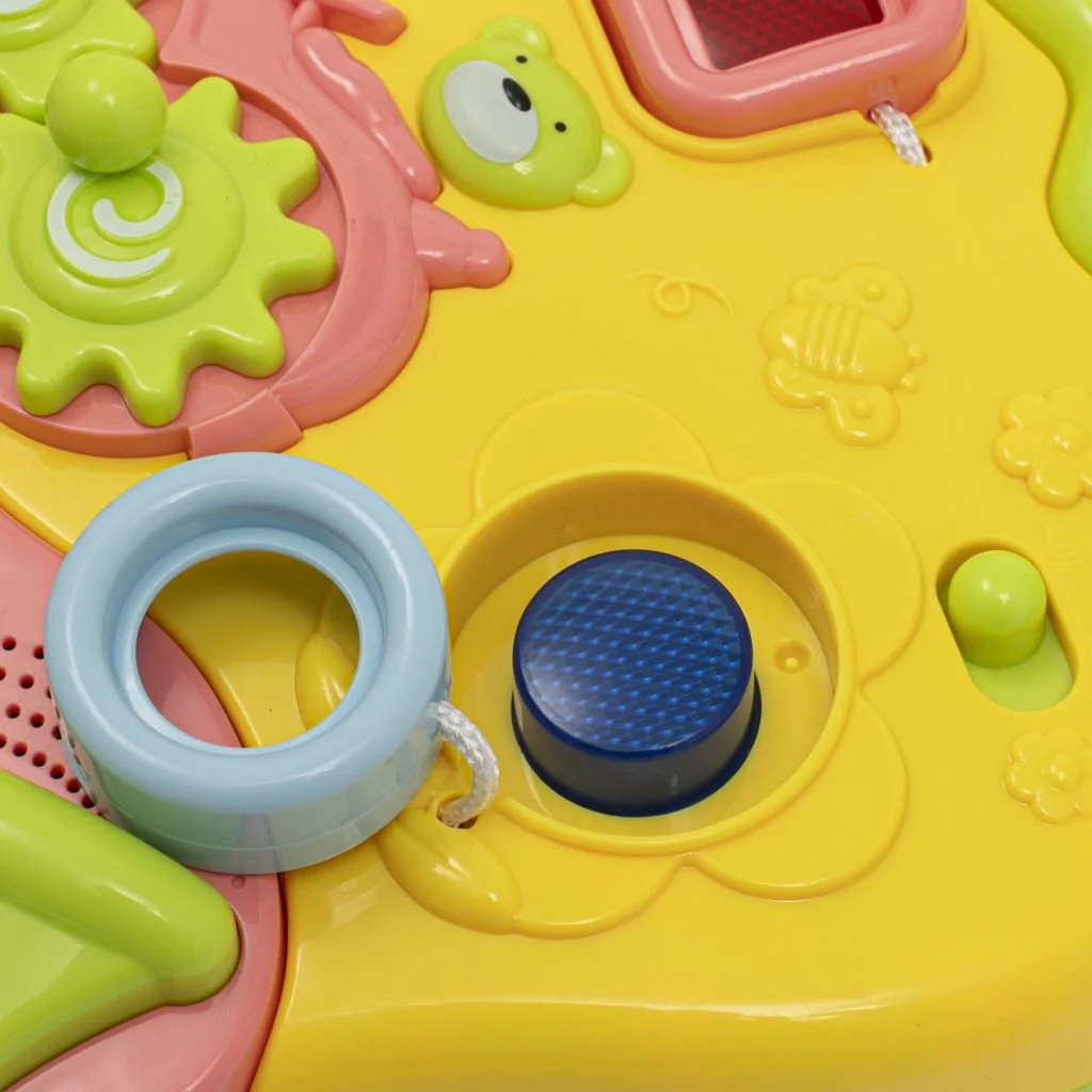 BABY MIX Detské edukačné chodítko modré