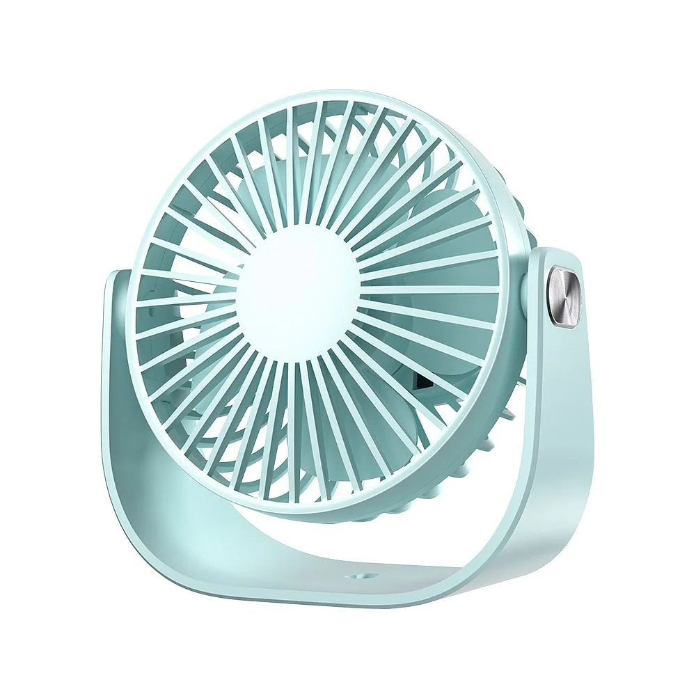 USB stolový ventilátor, modrý