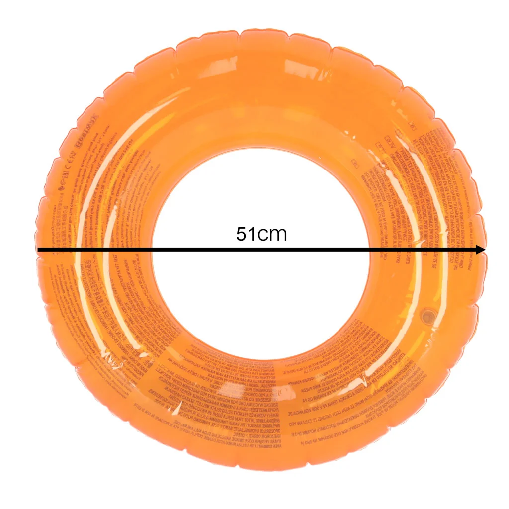Nafukovací kruh, plavecký kruh, detský BESTWAY 36022, oranžový, 51 cm