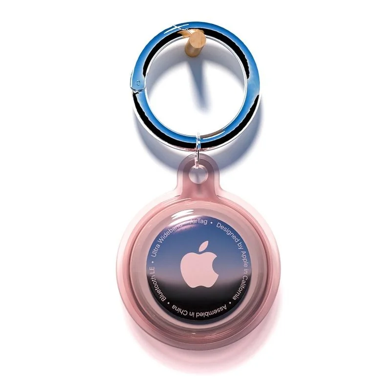 MG Key Ring kryt na Apple Airtag, ružový