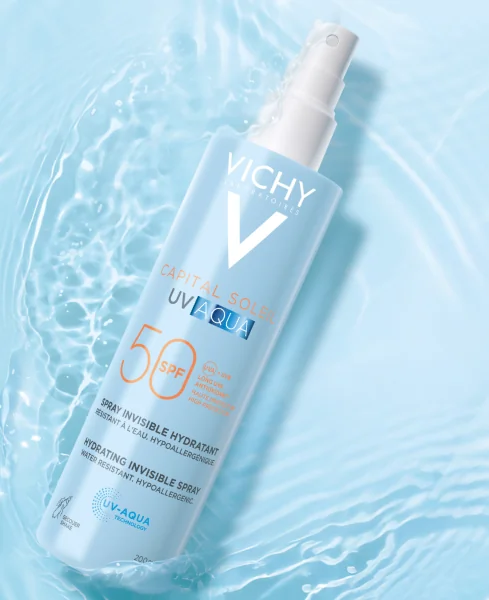 VICHY CAPITAL SOLEIL UV AQUA sprej SPF50 200 ml