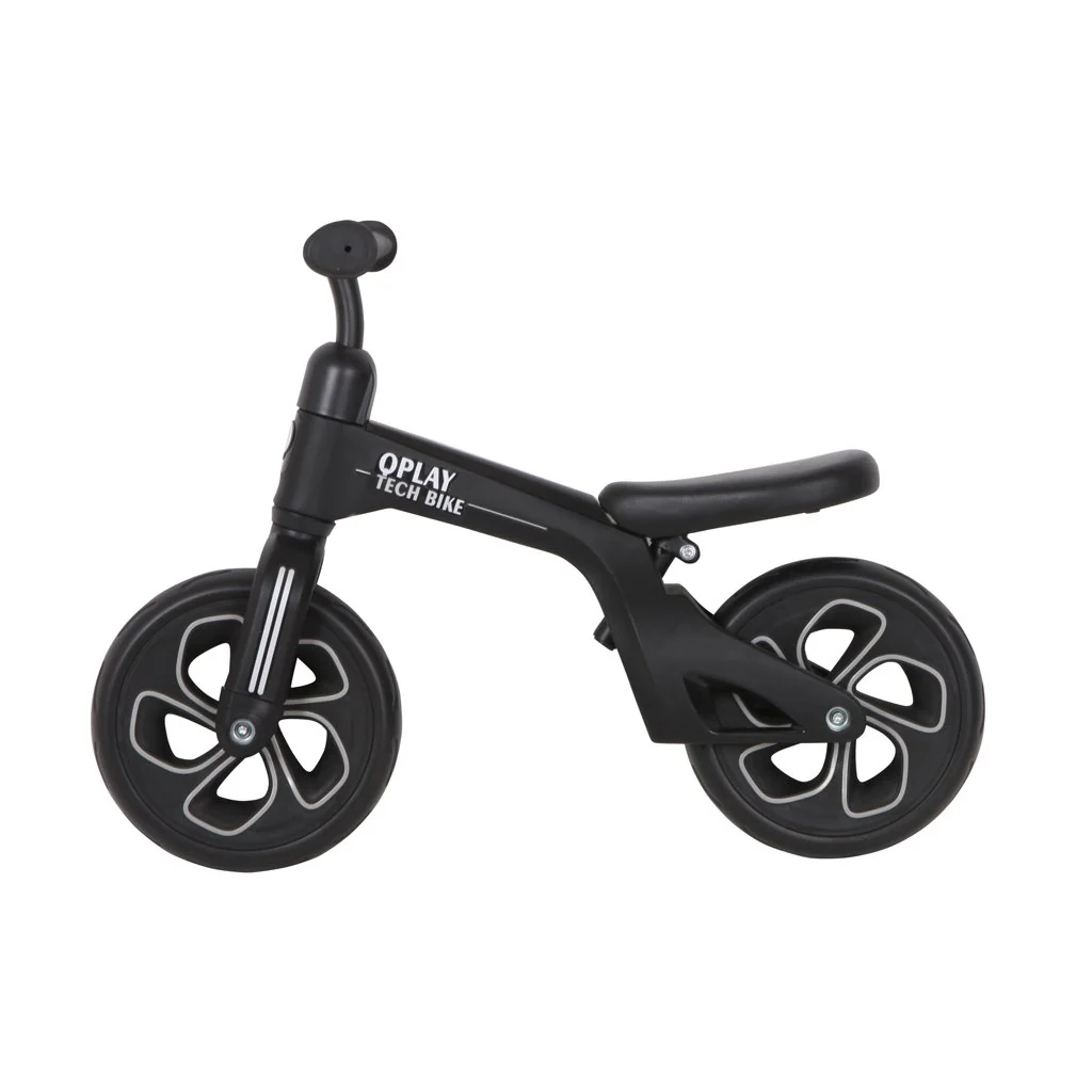 Odrážadlo Tech Black, vek 2 - 4 roky, do 30 kg