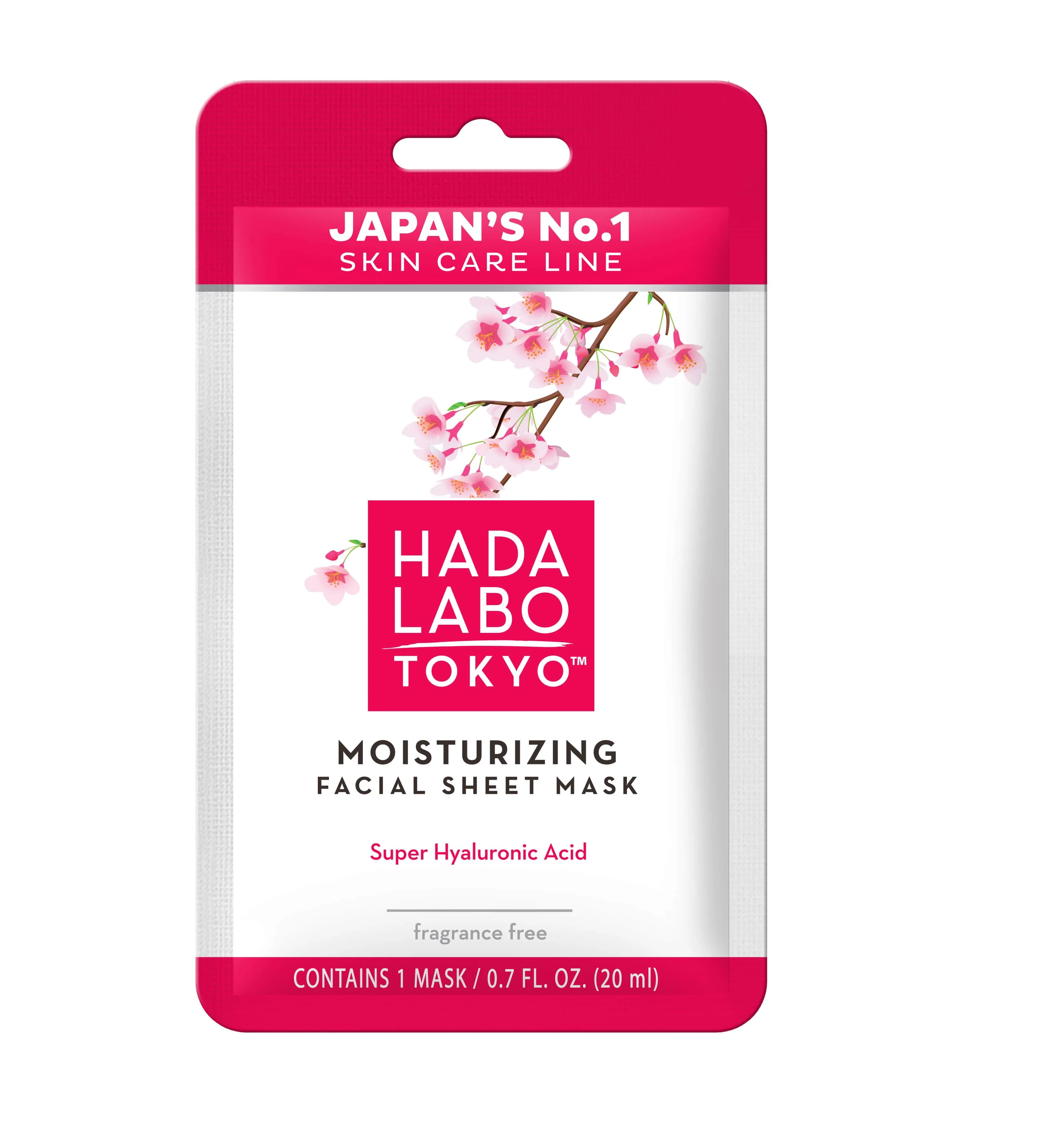 HADA LABO TOKYO MOISTURIZING FACIAL SHEET MASK 20 ml