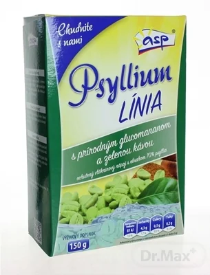 asp Psyllium LÍNIA 1×150 g, nápoj v prášku