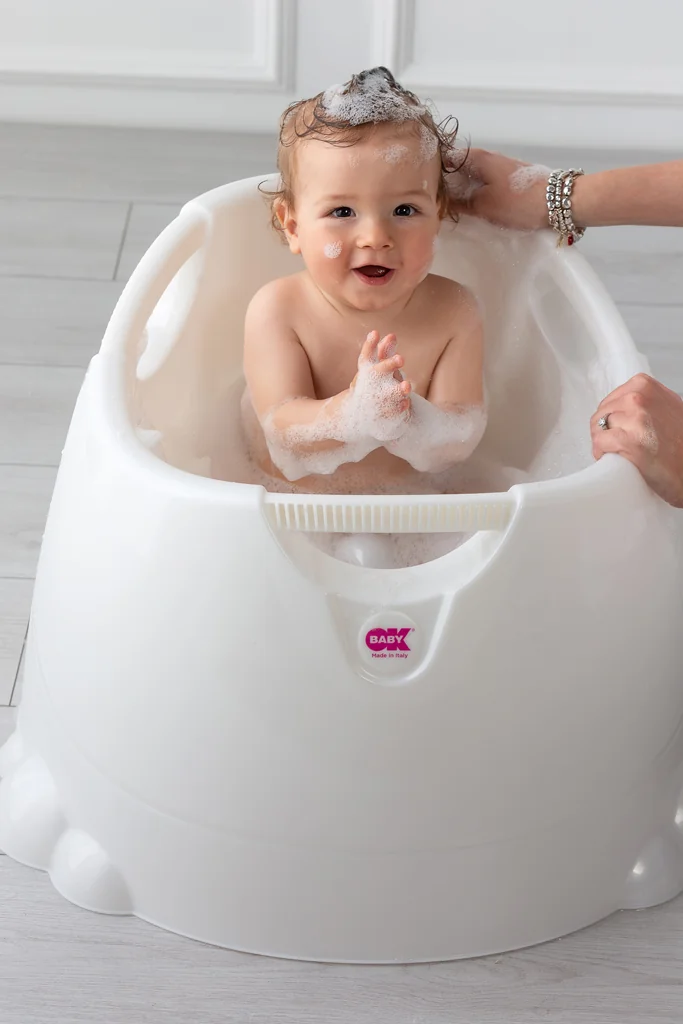 OK BABY Vanička do sprchovacieho kúta Opla white 1×1 ks