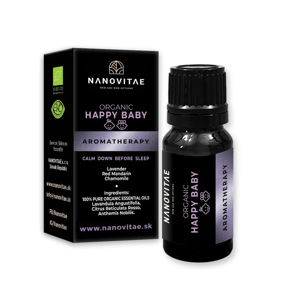 HAPPY BABY – zmes esenciálnych olejov – ORGANIC quality 10ml