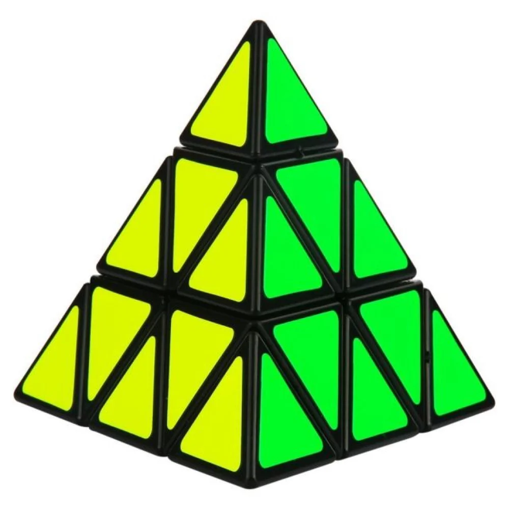 Logická hra Hlavolamová PYRAMINX PUZZLE KOCKA 9,7 CM-MOVEO