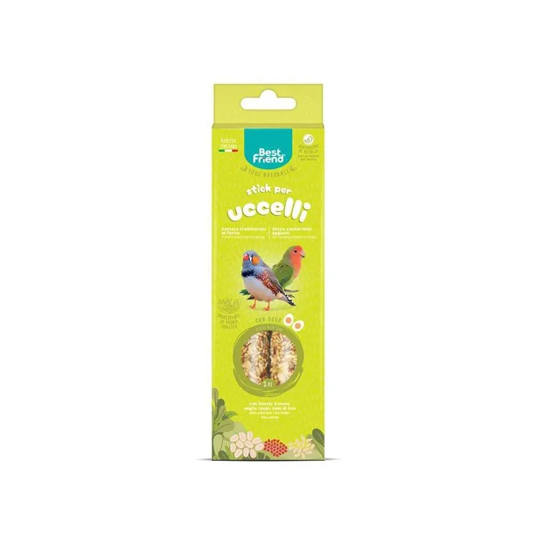 Prírodné tyčinky pre okrasné vtáctvo 85 g, vajíčka
