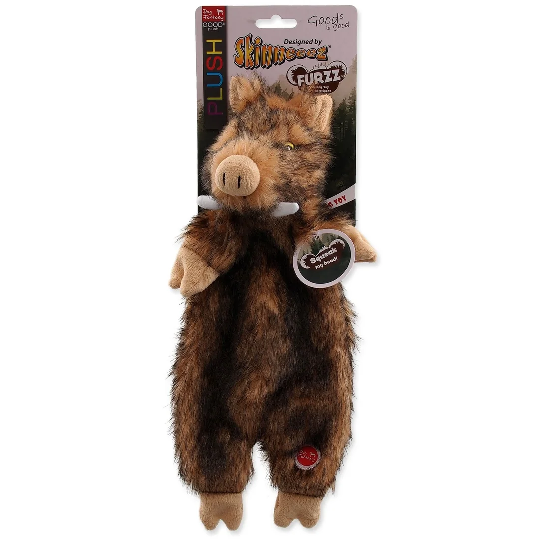Hračka Dog Fantasy Skinneeez diviak plyš 34cm