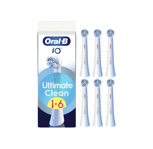 Oral-B iO Series Ultimate Clean hlavice zubnej kefky, biele 6 ks