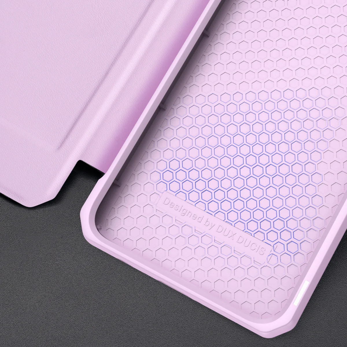DUX DUCIS Skin X knižkové kožené puzdro naSamsung Galaxy A73, ružové