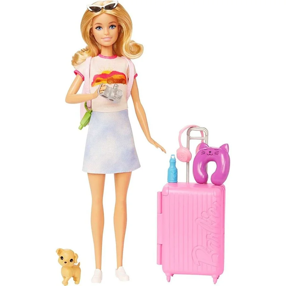 Mattel Barbie Cestovateľka s doplnkami