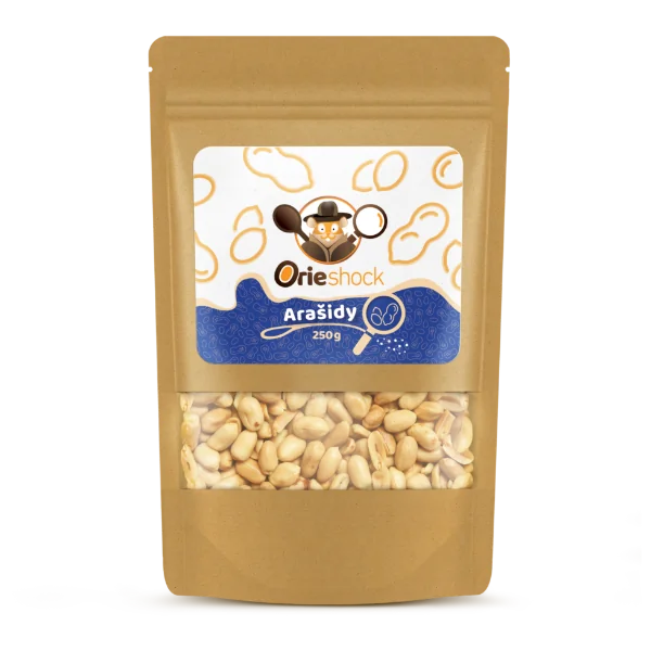 Orieshock arašidy 250g 1×250 g, oriešky