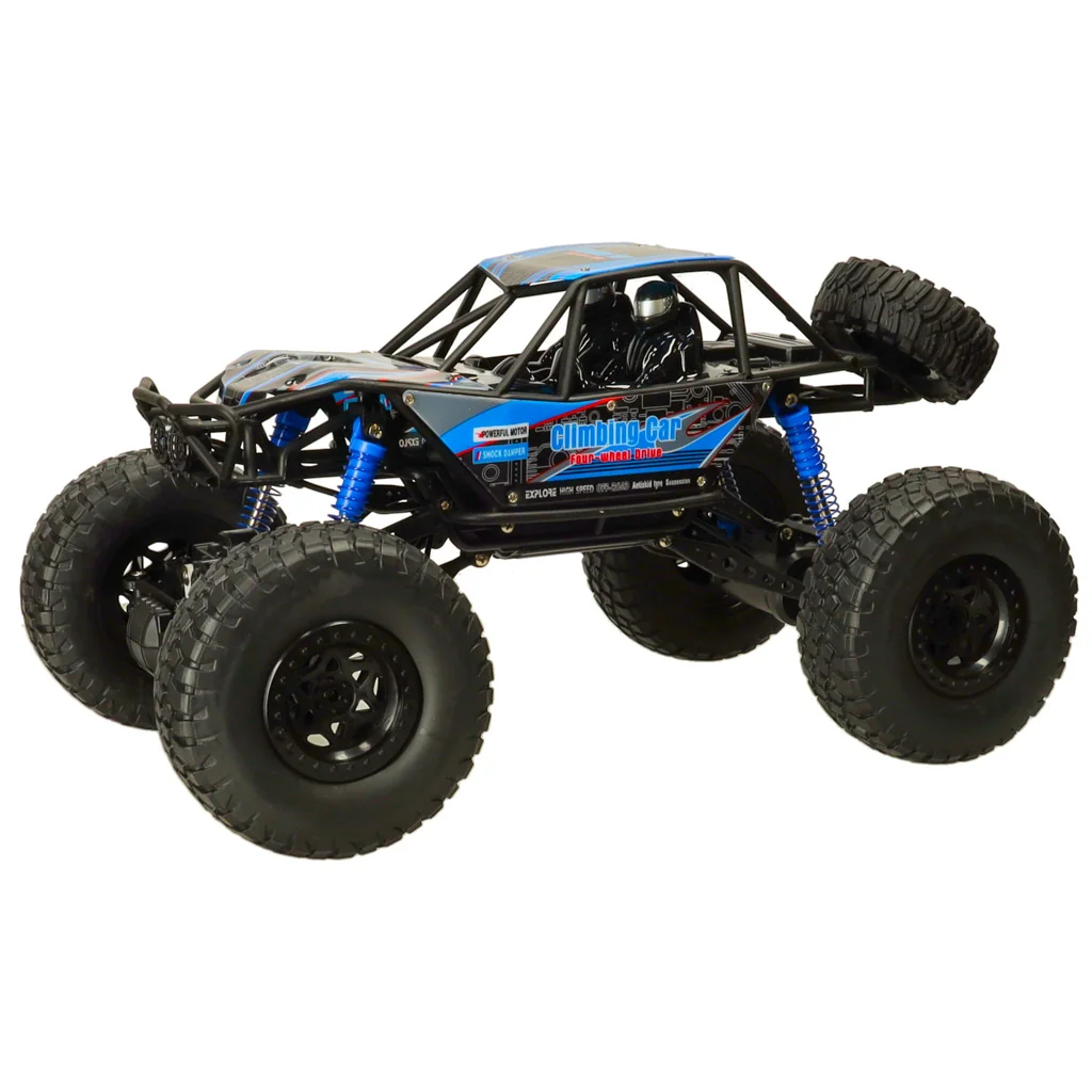 RC terénne auto Climbing Car 48 cm – modré, 4×4