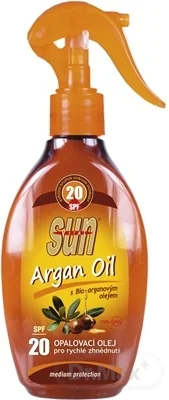 SUN ARGAN OIL opaľovací OLEJ SPF 20 1×200 ml, olej