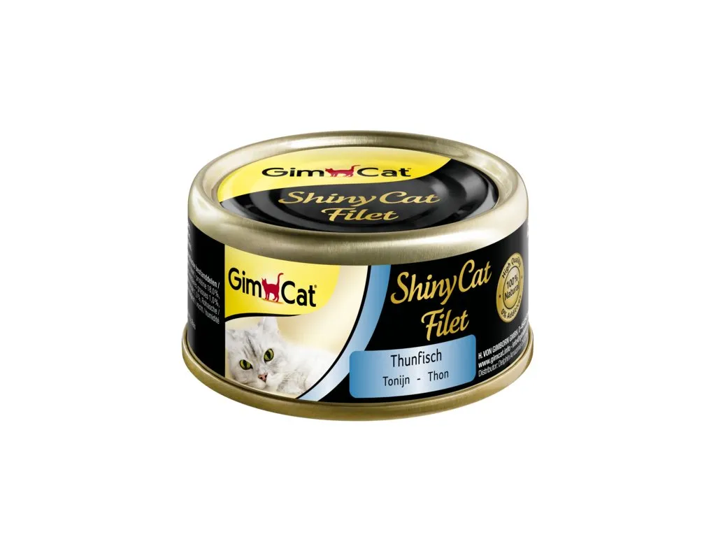 Shiny Cat Konzerva Filet Tuniak vo vlastnej šťave 70g