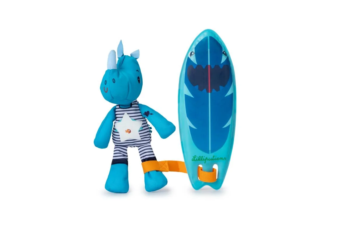 Lilliputiens - surfer nosorožec Marius - magická hračka do vody