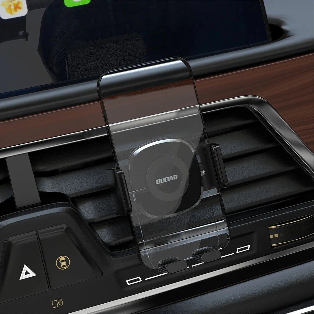 Dudao F8Max držiak na mobil do auta, čierny 1 x Držiak do Auta