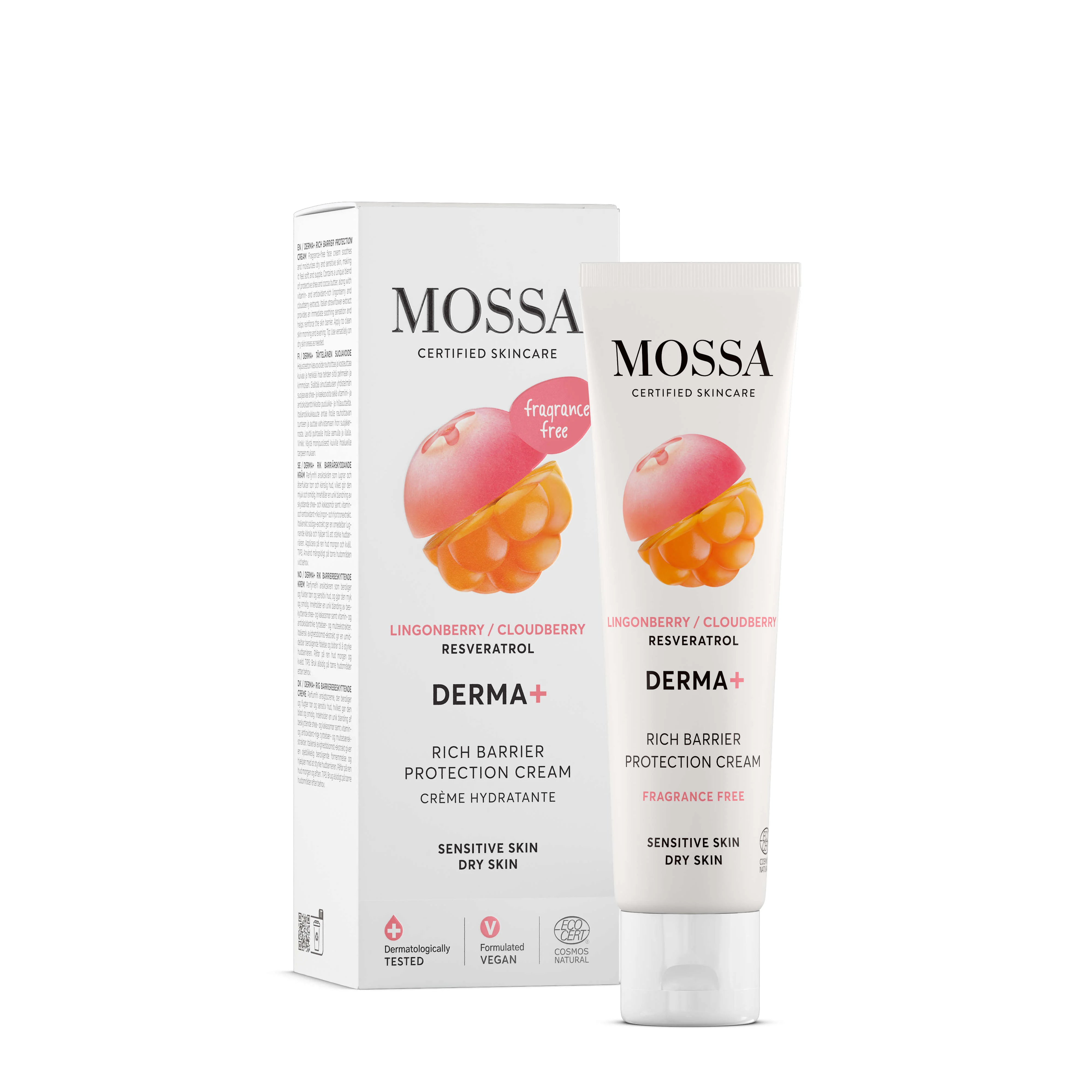 MOSSA KRÉM OCHRANA A OBNOVA KOŽ.BARIÉRY DERMA+ 60ML 60 ml