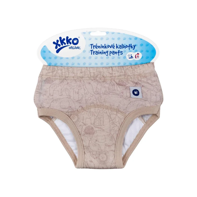 XKKO Organic Tréningové nohavičky - Safari Atmosphere, Veľkosť M ORGTP1002