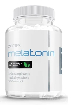 Zerex Melatonín 1 mg 1×60 cps, výživový doplnok