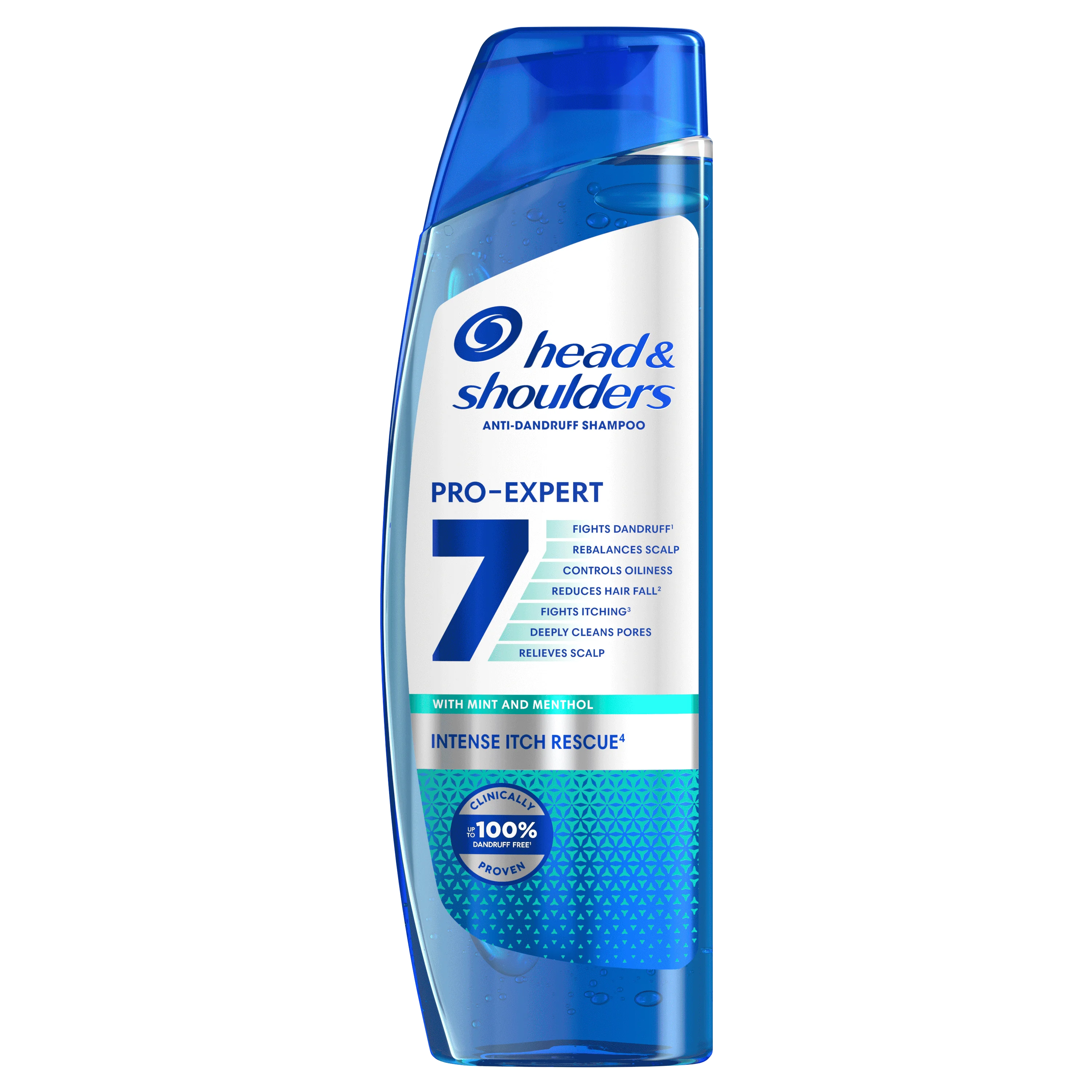 H&S SHP PRO-EXPERT 7 INTEN.ITCH RESCUE 250ML 1×250 ml, šampón proti lupinám
