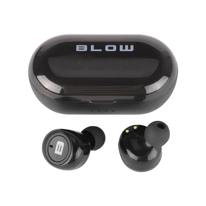 Slúchadlá BLUETOOTH do uši BLOW BTE100 BLACK TWS