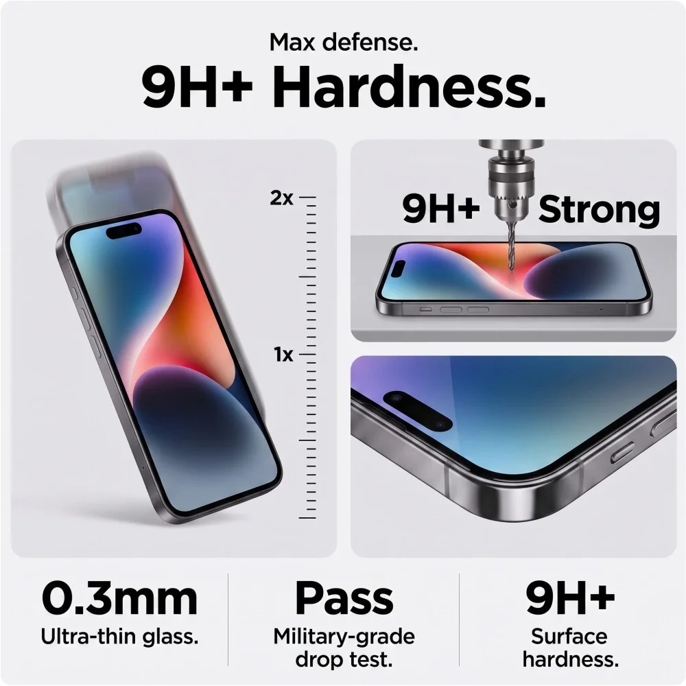 Tech-Protect Glass Spy 2x ochranné sklo na iPhone 18 Pro Max
