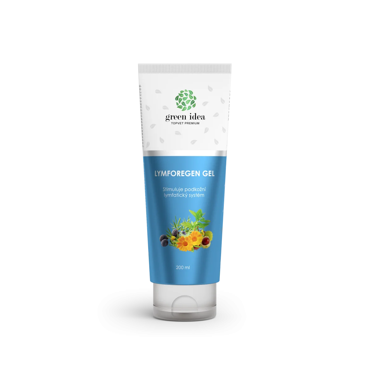 Lymforegen masážny gél v tube 200 ml - Green idea