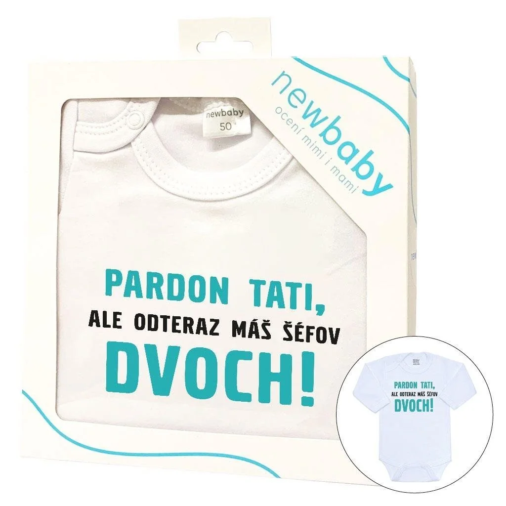 Body s potlačou Viac vlasov než ocko - darčekové balenie