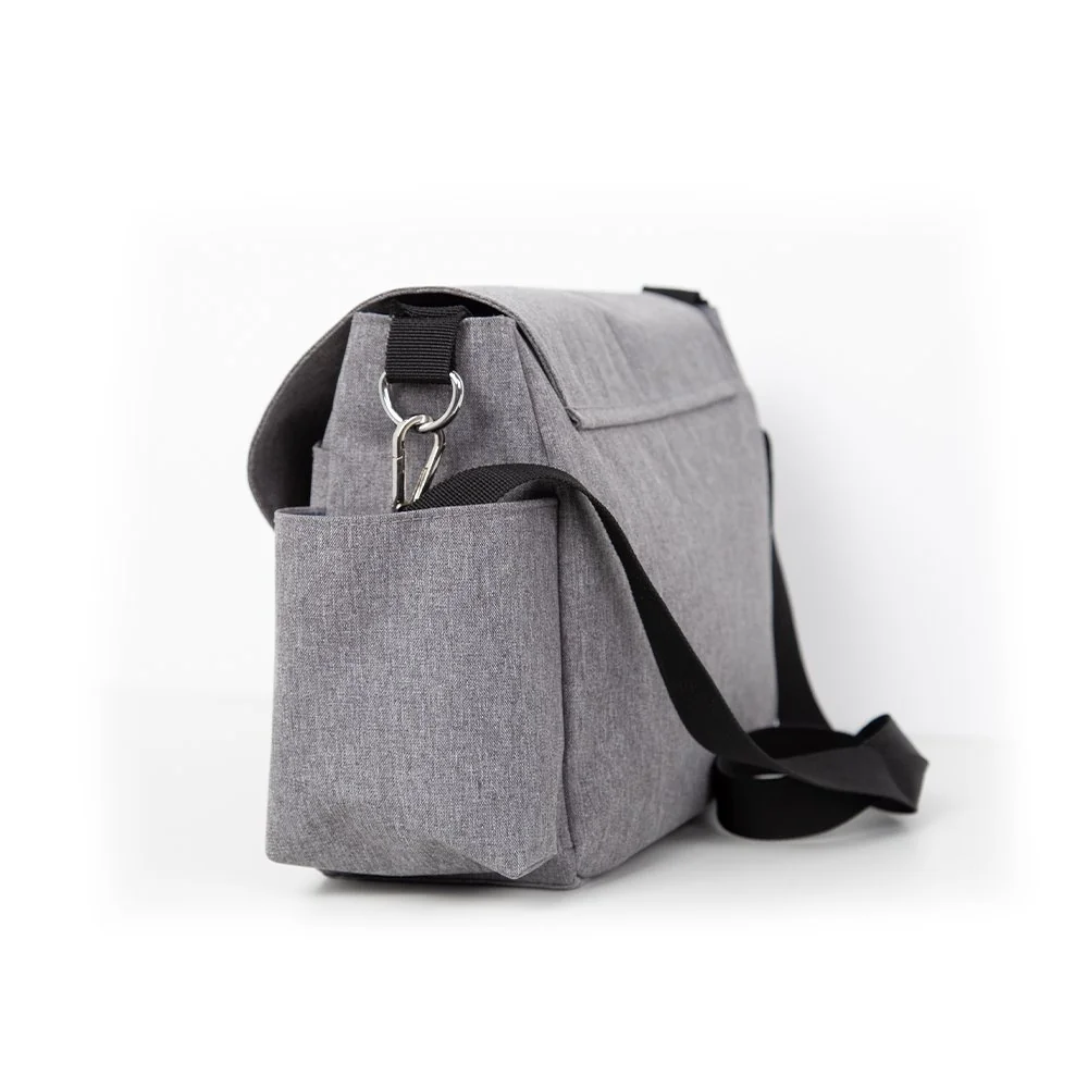 Taška prebaľovacia Sara Grey Black