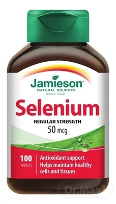 JAMIESON SELÉN 50 μg 1×100 tbl, selén