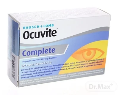 Ocuvite COMPLETE 1×60 cps, výživový doplnok