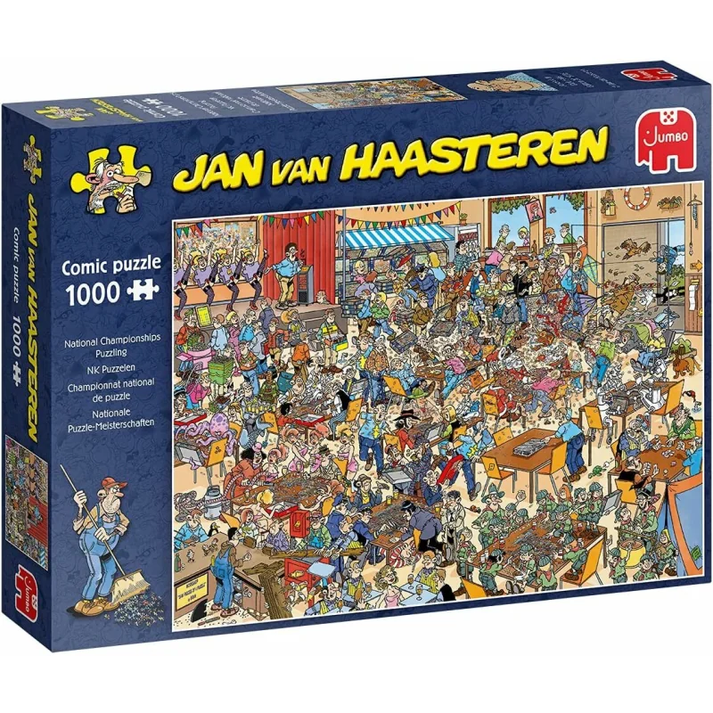Jumbo Jan van Haasteren Puzzle National Championships Puzzling 1000 dielikov JUM19090