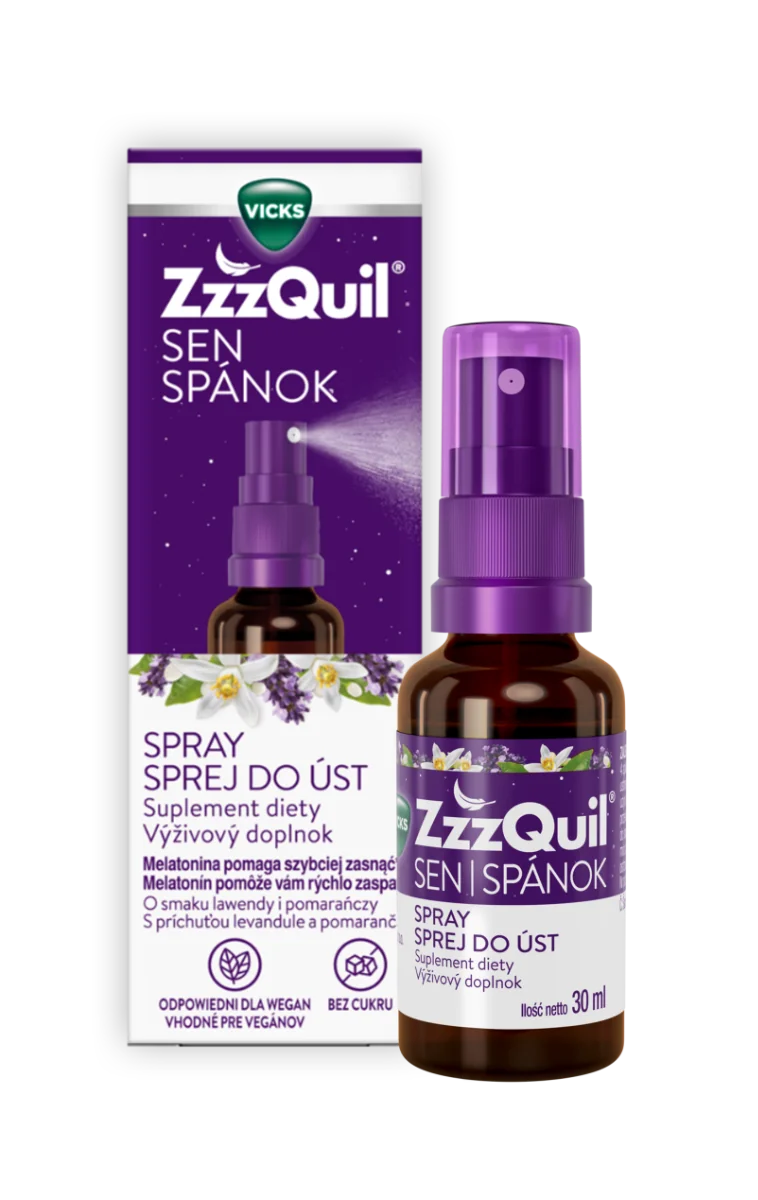 ZzzQuil®SPÁNOK sprej do úst 1×30 ml, výživový doplnok