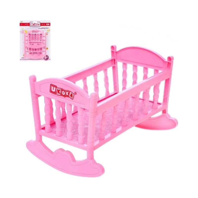 Kolíska plastová pre bábiky 30cm