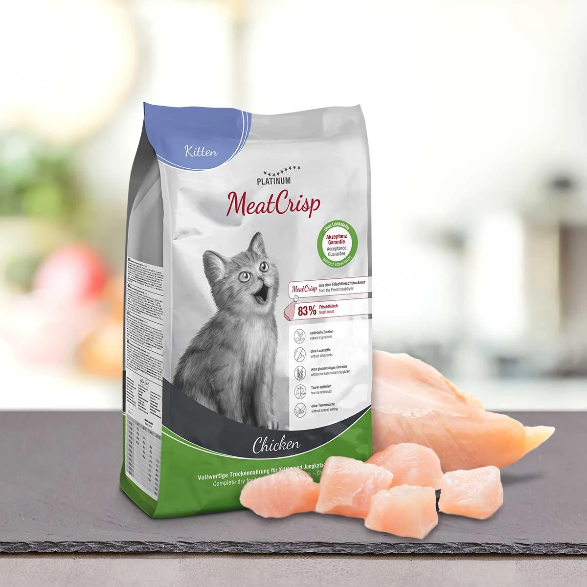 MeatCrisp Kitten Chicken - Kuracie pre mačiatka 1,5 kg