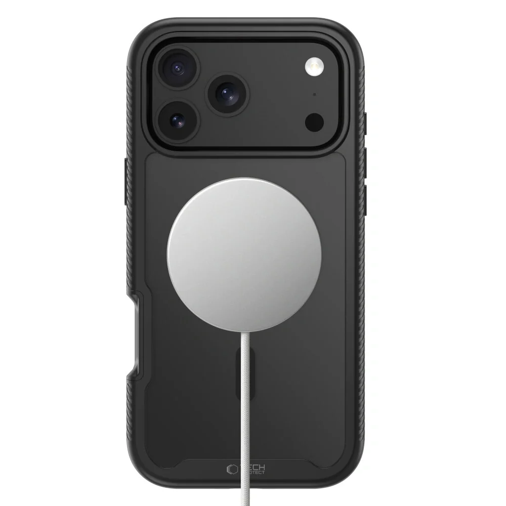 Tech-Protect Defense MagSafe kryt na iPhone 17 Pro Max / 18 Pro Max, čierny