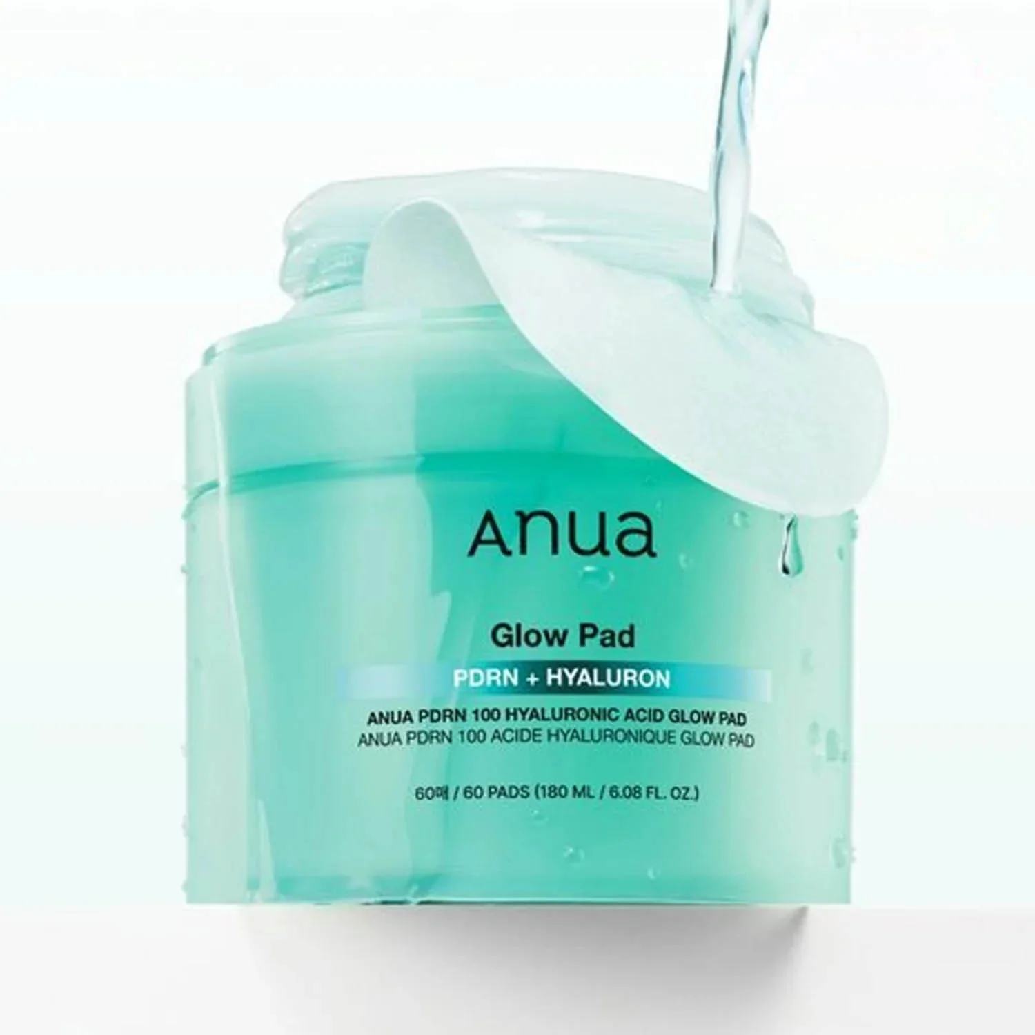 Anua PDRN Hyaluronic Glow Pad hydratačné tampóny 60 ks