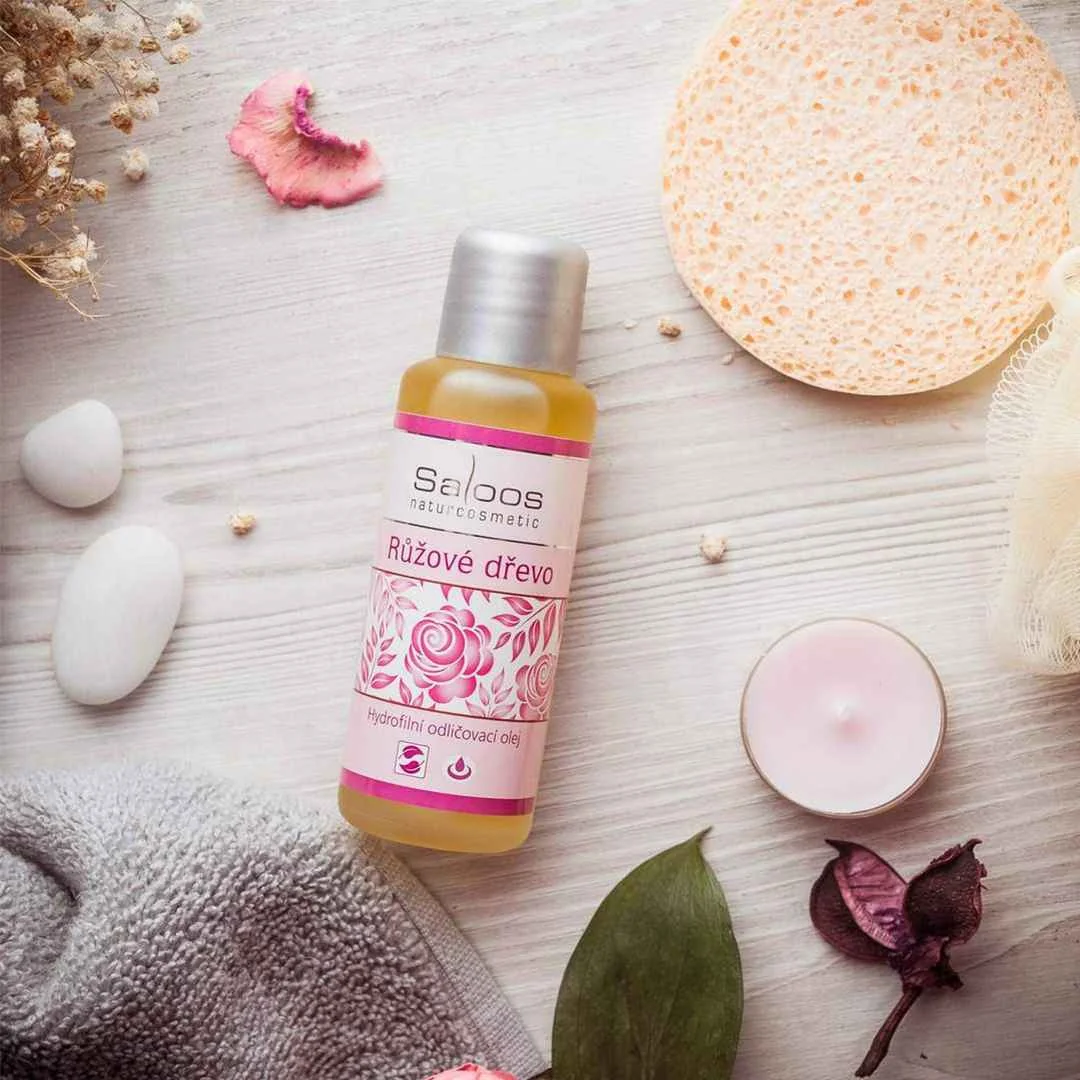 Saloos Hydrofilný odličovací olej RUŽOVÉ DREVO 1×50 ml, odličovací olej