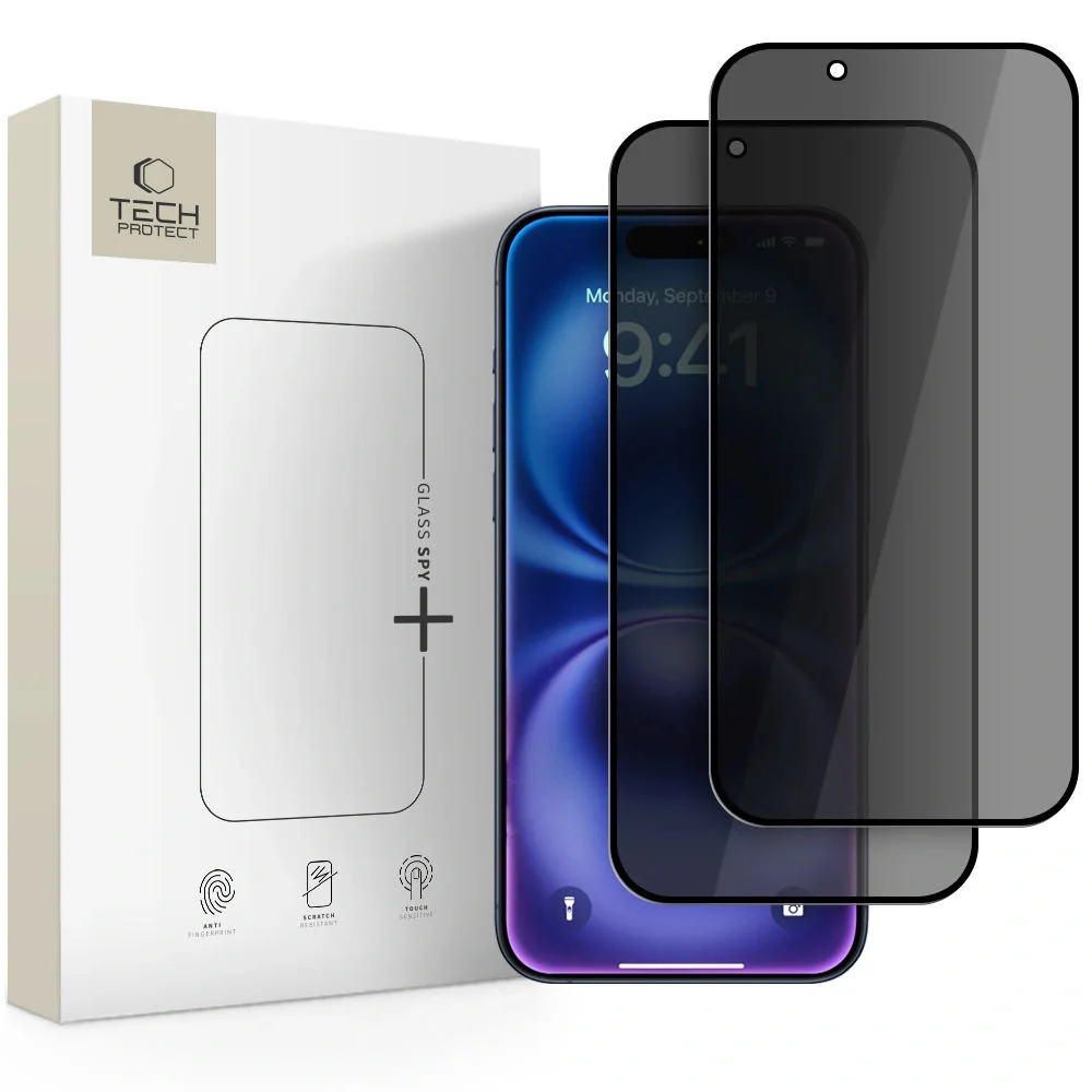 Tech-Protect Glass Spy 2x ochranné sklo na iPhone 17 Air