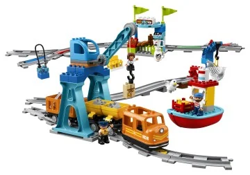 LEGO® DUPLO 10875 Nákladný vlak 1×1 ks, lego stavebnica