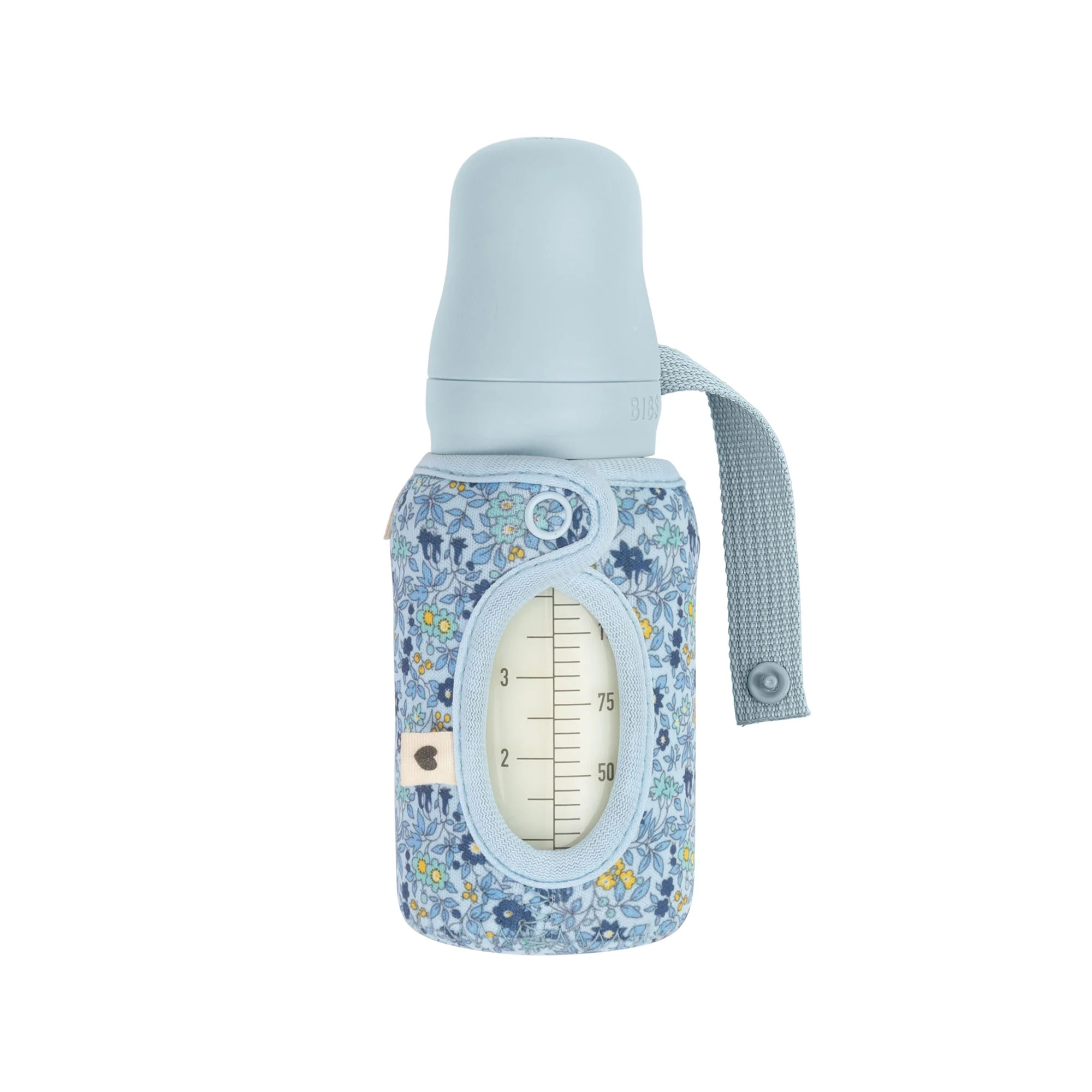 BIBS x Liberty obal na fľašu malý Blush