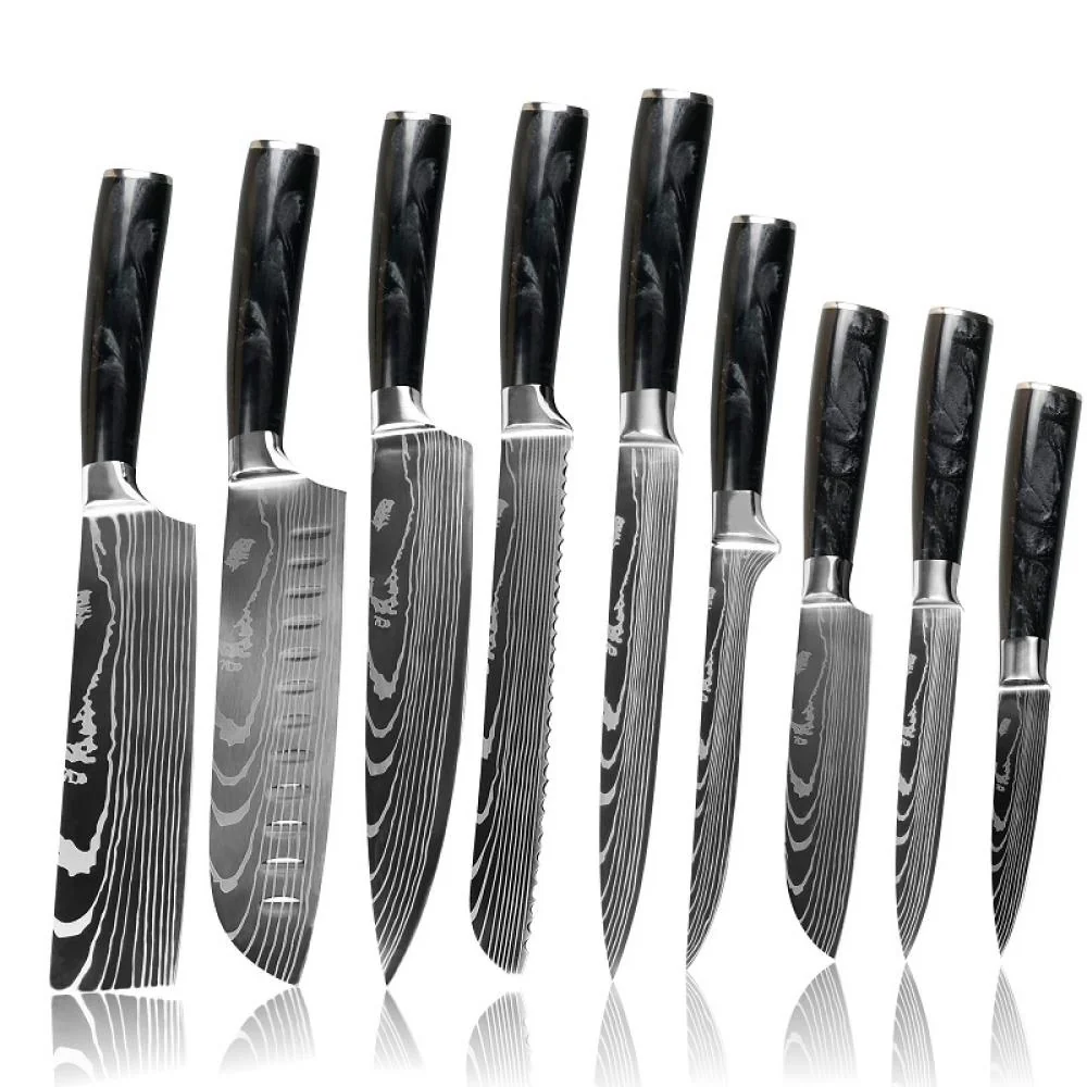 Kuchynský nôž Blade-Utility/Hnedá 25cm, čepeľ 14cm