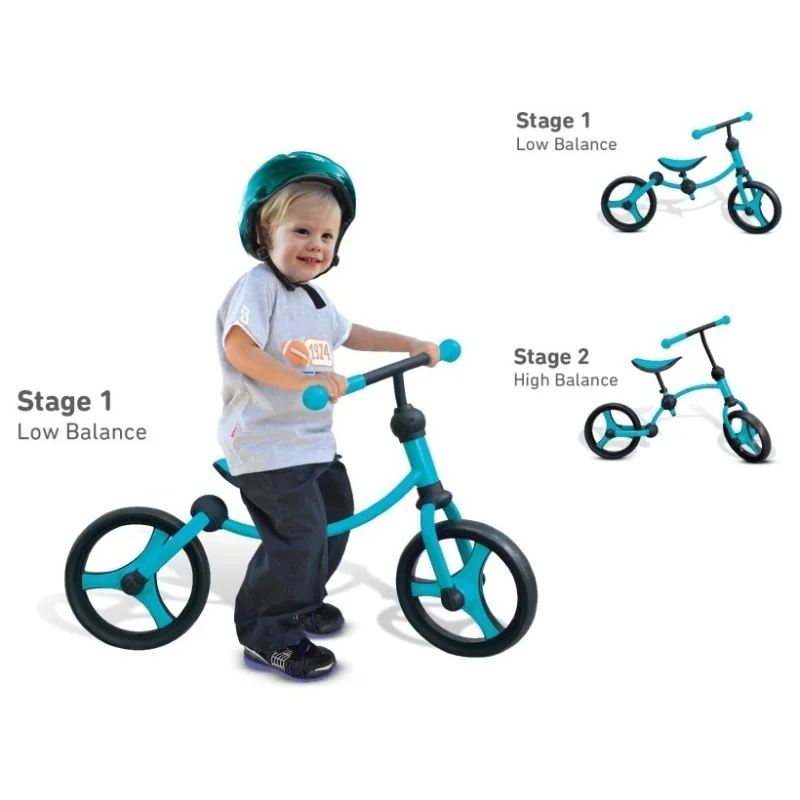 Smart Trike Balančný bicykel modro-čierny STB1050300