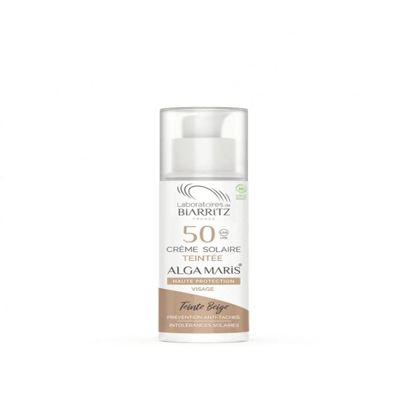 ALGA MARIS tónovací krém s faktorom SPF50 Odtieň 02 beige